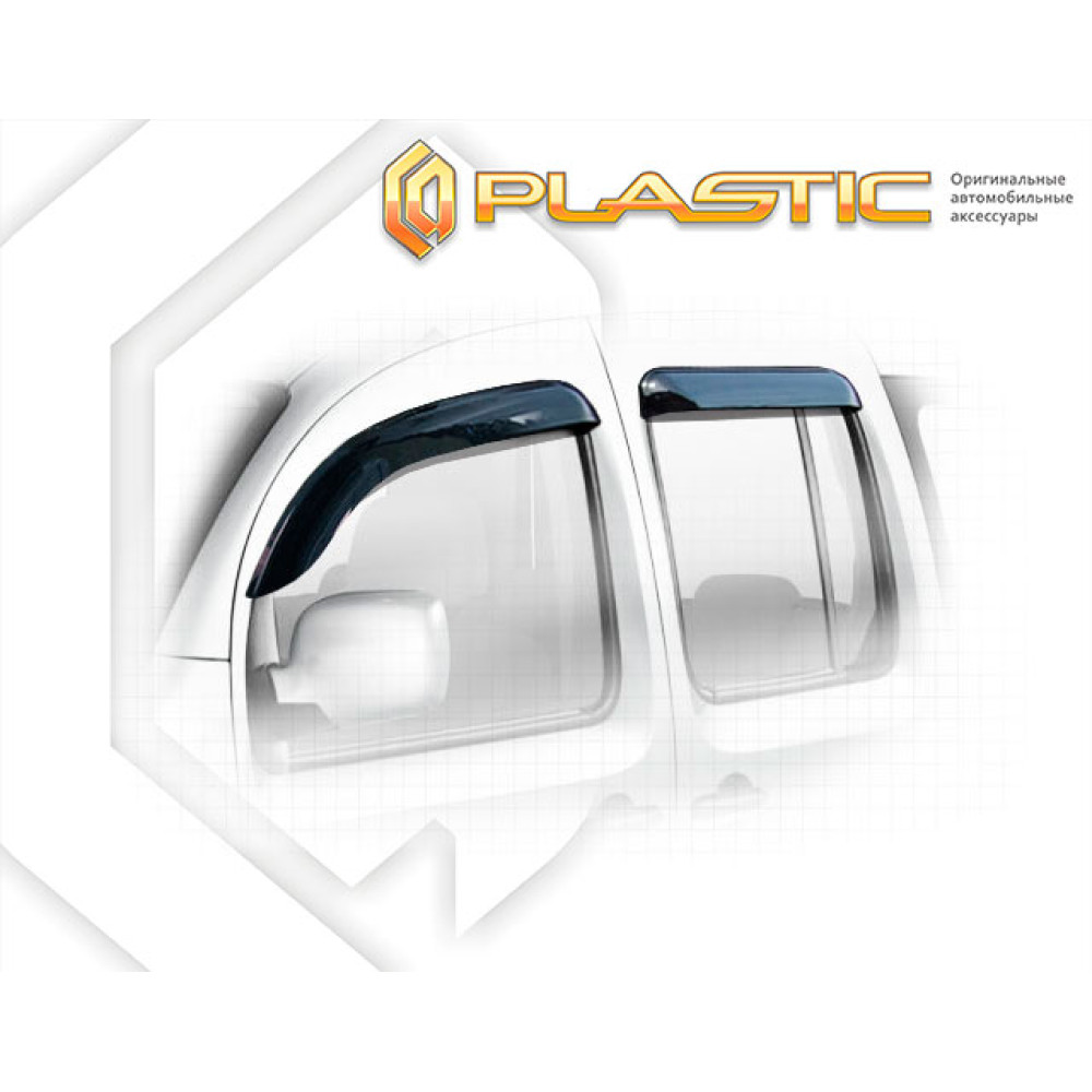 Window deflectors RENAULT KANGOO II (2008-2013) CA-PLASTIC