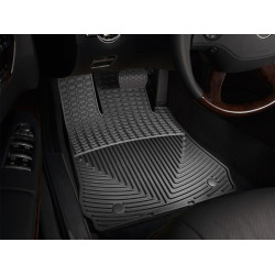 Alfombrillas de goma delanteras negras WEATHERTECH MB Clase CL (2007-2013) ALL-WEATHER