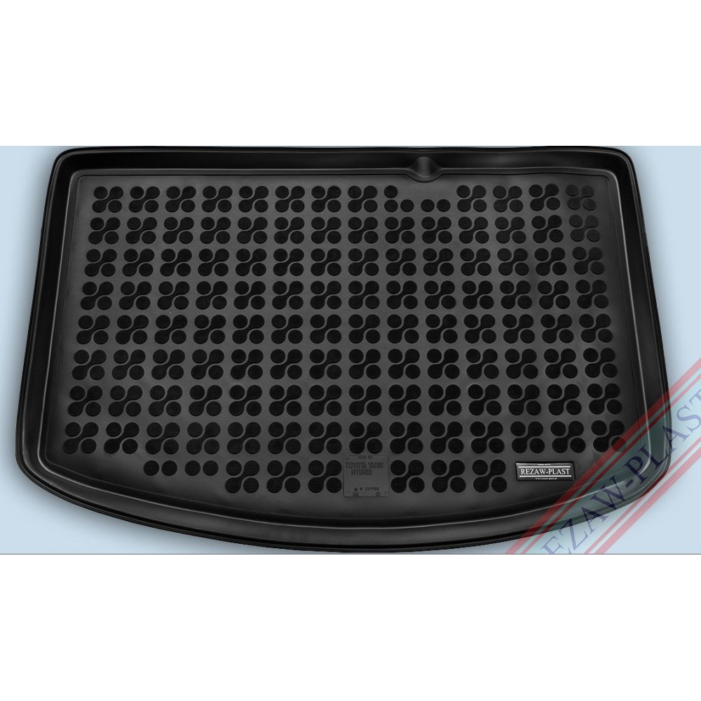Car rubber trunk mat TOYOTA YARIS III Hybrid (2014-...) 231760