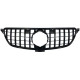 Front grill MB GLE-class SUV/Coupe Panamericana Style Black (2015-2018)