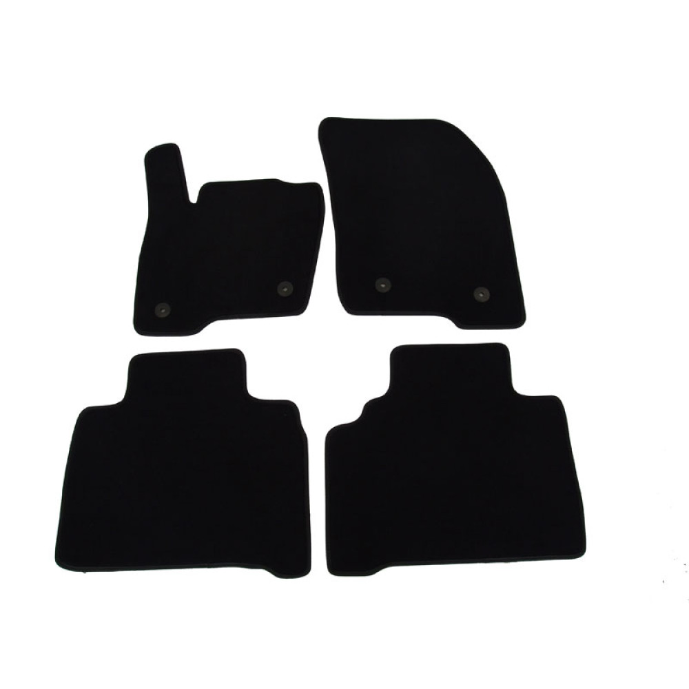 Alfombrillas textiles negras para coche FORD GALAXY (2015-...) LUXUS