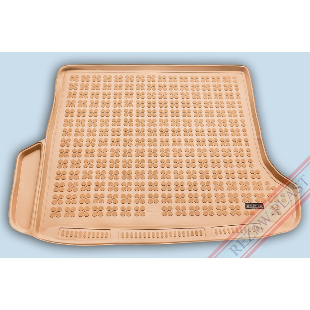 Car rubber trunk mat beige VOLVO V70 (2000-2007) 232907B