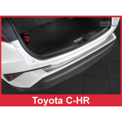 Chrome rear bumper pad TOYOTA C-HR (2016-...) 2/35703