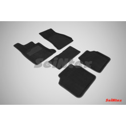 Alfombrillas textiles para coche negras 3D SEINTEX BMW 7 G12 (2015-...)