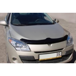Hood guard black RENAULT MEGANE III HB (2008-2015) SIM