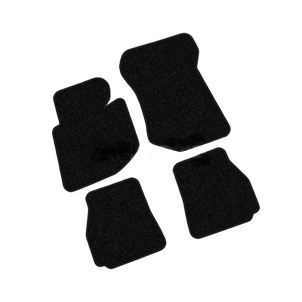 Car textile mats black BMW 3 E36 Coupe (1991-1998) ECONOMIC