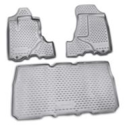 Alfombrillas de goma para coche negras NOVLINE HONDA ELEMENT (2003-...)