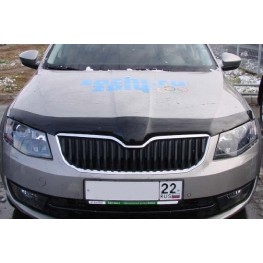 Hood guard black SKODA OCTAVIA III (2013-...) SIM