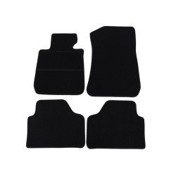 Alfombrillas textiles negras para coche BMW X1 E84 (2009-2016) ELEGANT