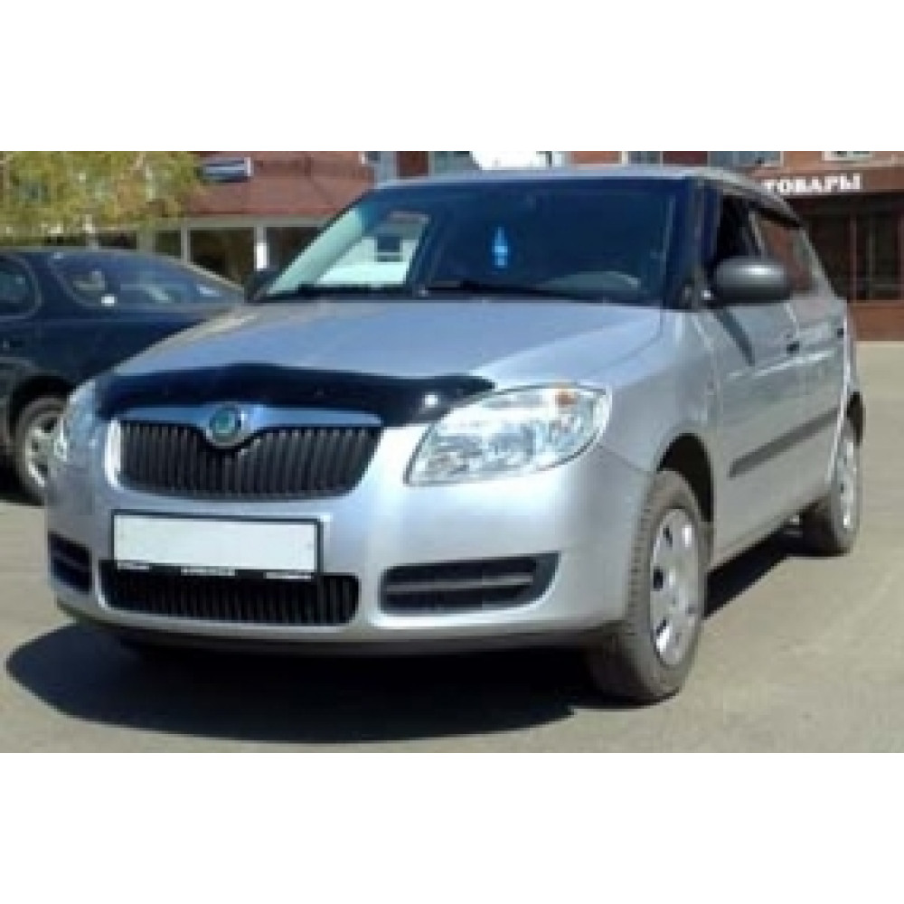 Hood guard black SKODA FABIA II (2007-2009) SIM