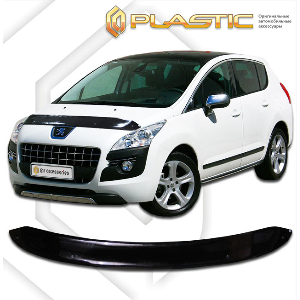 Hood deflector PEUGEOT 3008 (2009-2013) CA-PLASTIC