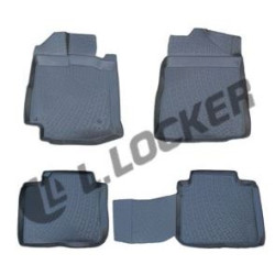 Car rubber floor mats black 3D TOYOTA VENZA (2008-...)