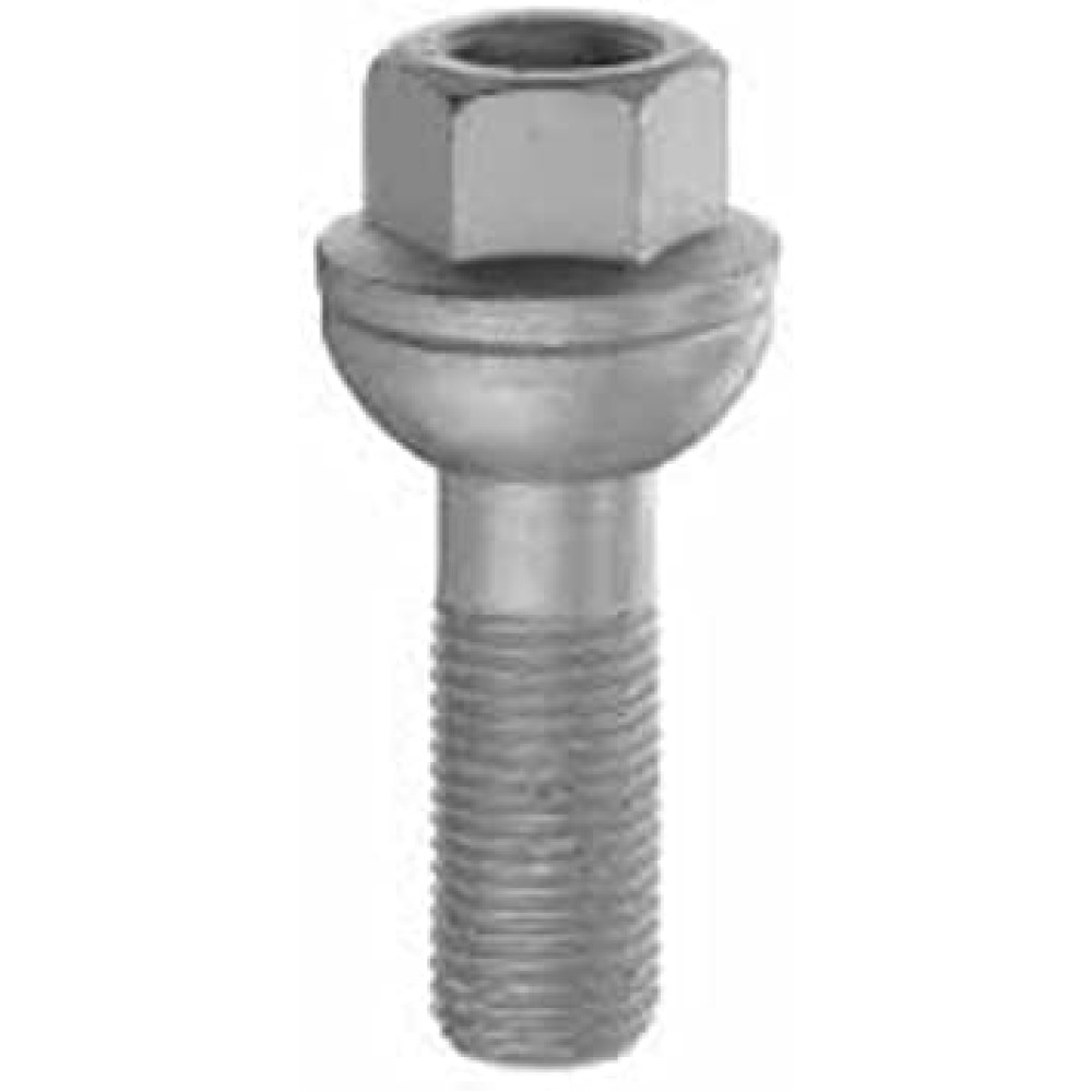 Wheel bolt 14x1.5x34mm spherical R14 BIMECC