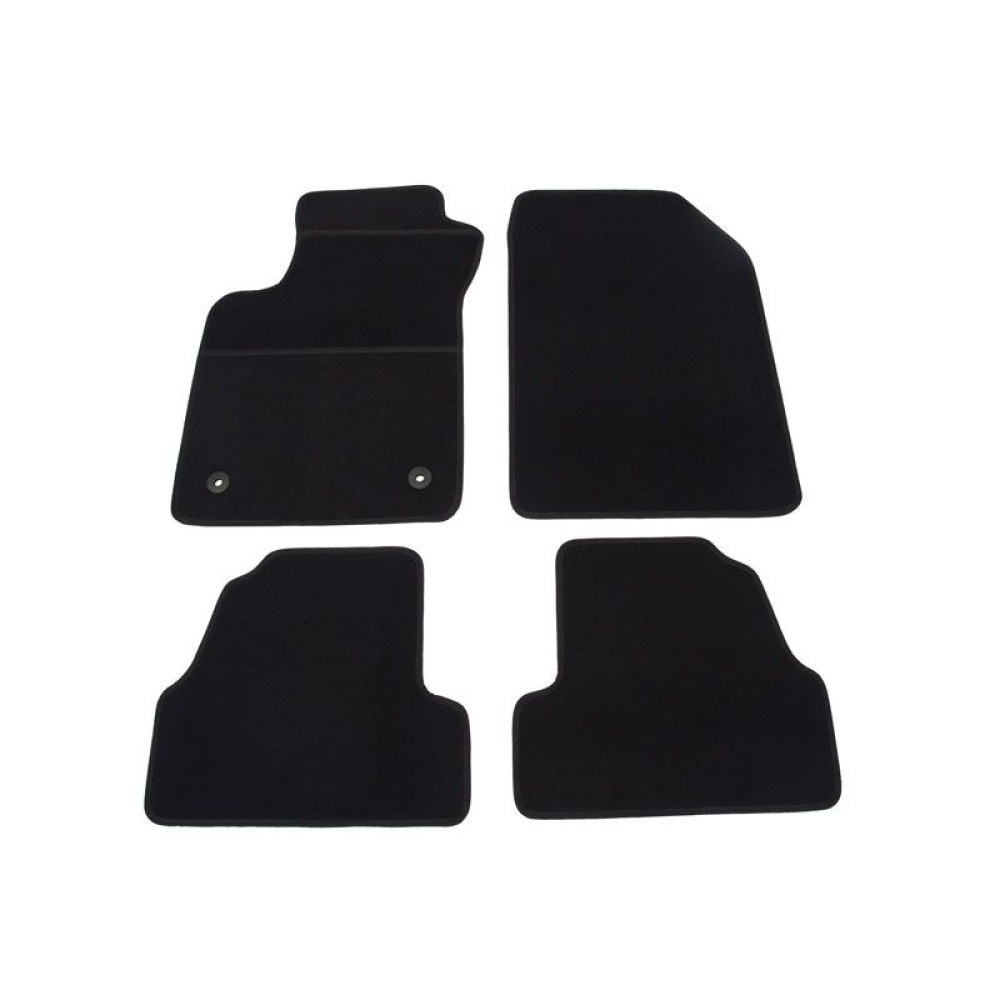 Car textile mats black OPEL MOKKA (2012-...) ELEGANT