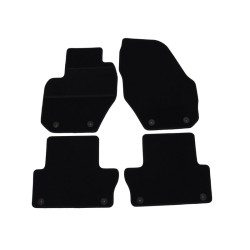 Alfombrillas textiles negras para coche VOLVO XC60 (2008-2016) ELEGANT