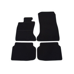 Car textile mats black BMW 7 F01 (2008-2015) ELEGANT