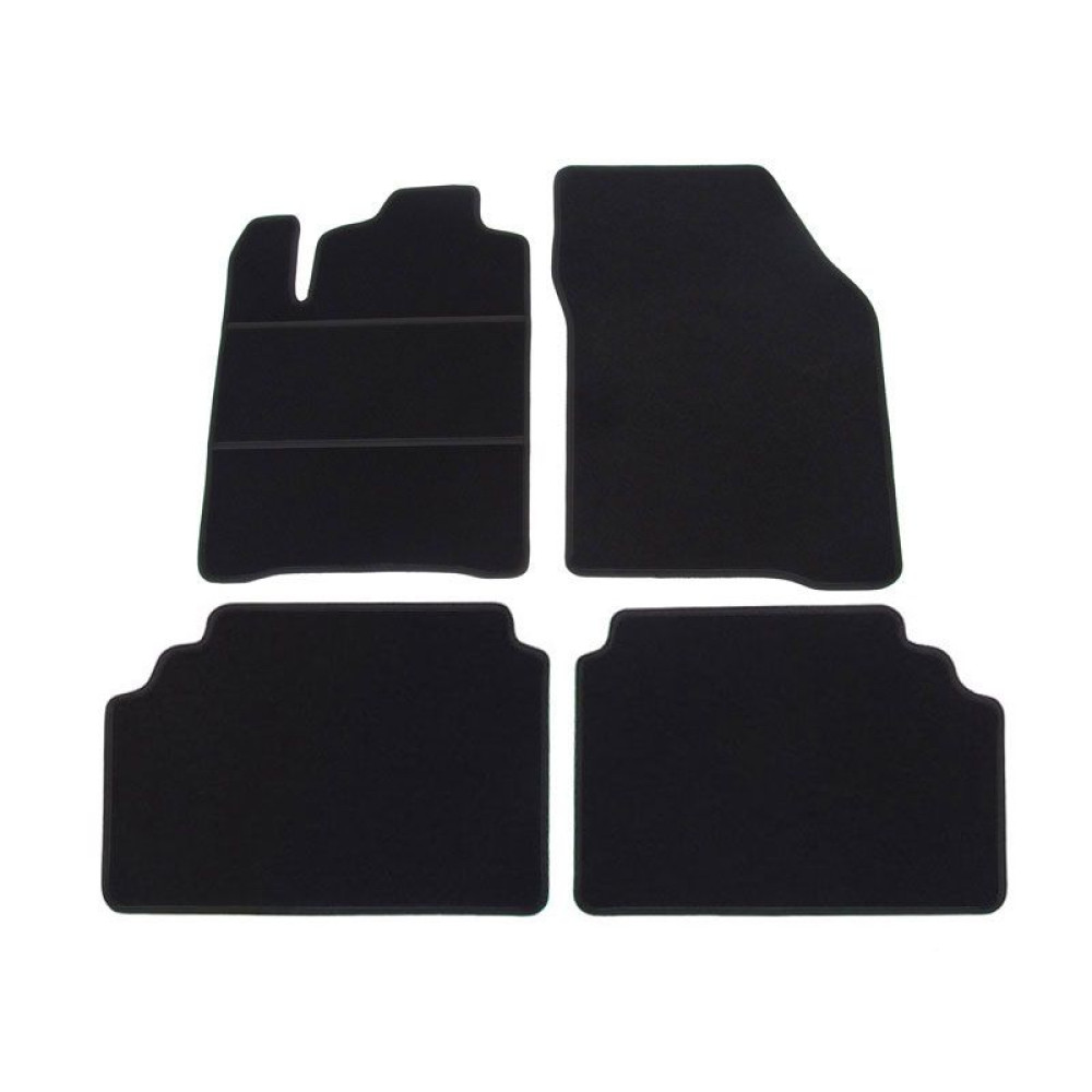 Car textile mats black RENAULT SCENIC I (1999-2002) ECONOMIC (CR)