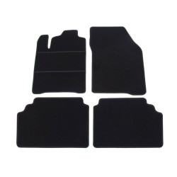 Alfombrillas textiles negras para coche RENAULT SCENIC I (1999-2002) ECONOMIC (CR)