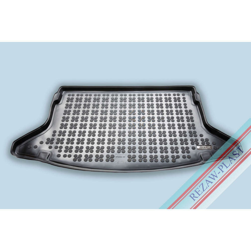 Car rubber trunk mat HYUNDAI I30 III HB with one floor  (2017-...) 230642