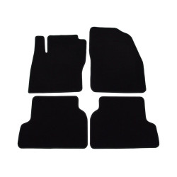 Alfombrillas textiles negras para coche FORD FOCUS II (2004-2011) LUXE