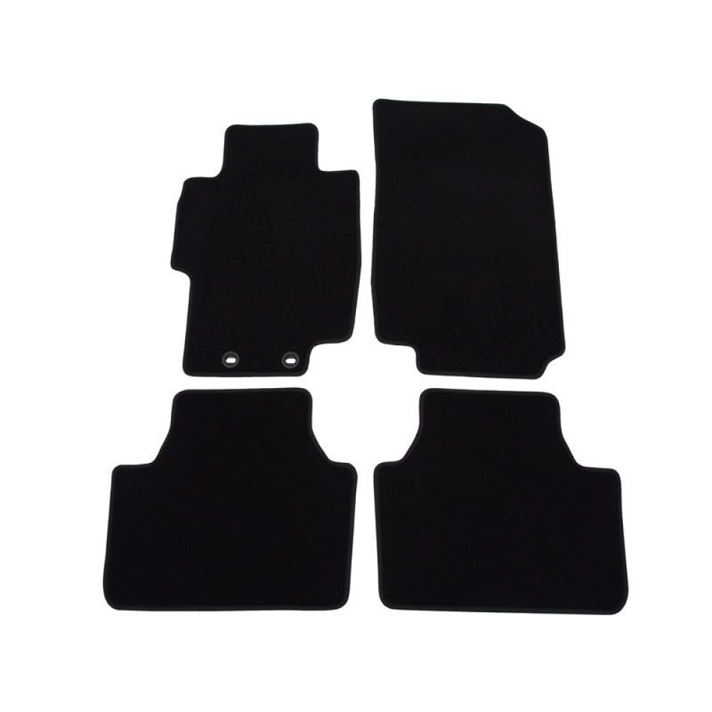 Car textile mats black HONDA ACCORD (2003-2007) LUXE