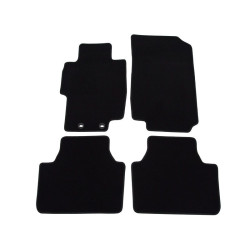 Car textile mats black HONDA ACCORD (2003-2007) LUXE