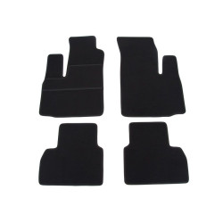 Alfombrillas textiles negras para coche FIAT DOBLO I (2001-2009) ECONÓMICAS