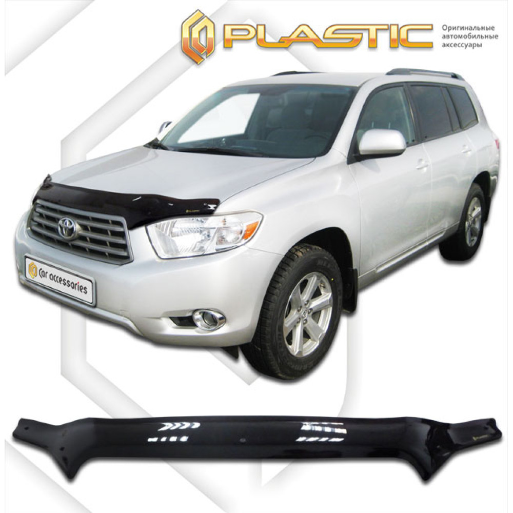 Hood deflector TOYOTA HIGHLANDER (2007-2011) CA-PLASTIC