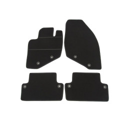 Alfombrillas textiles negras para coche VOLVO S60 (2000-2009) ECONOMIC (CR)