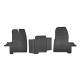 Car rubber floor mats black FORD TRANSIT (2014-...) NEGRO