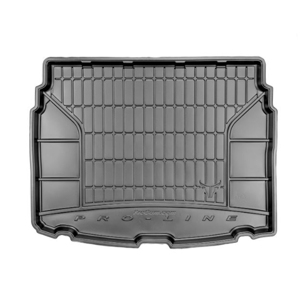 Car rubber trunk mat TOYOTA AURIS II HB bottom floor (2012-...) FROGUM