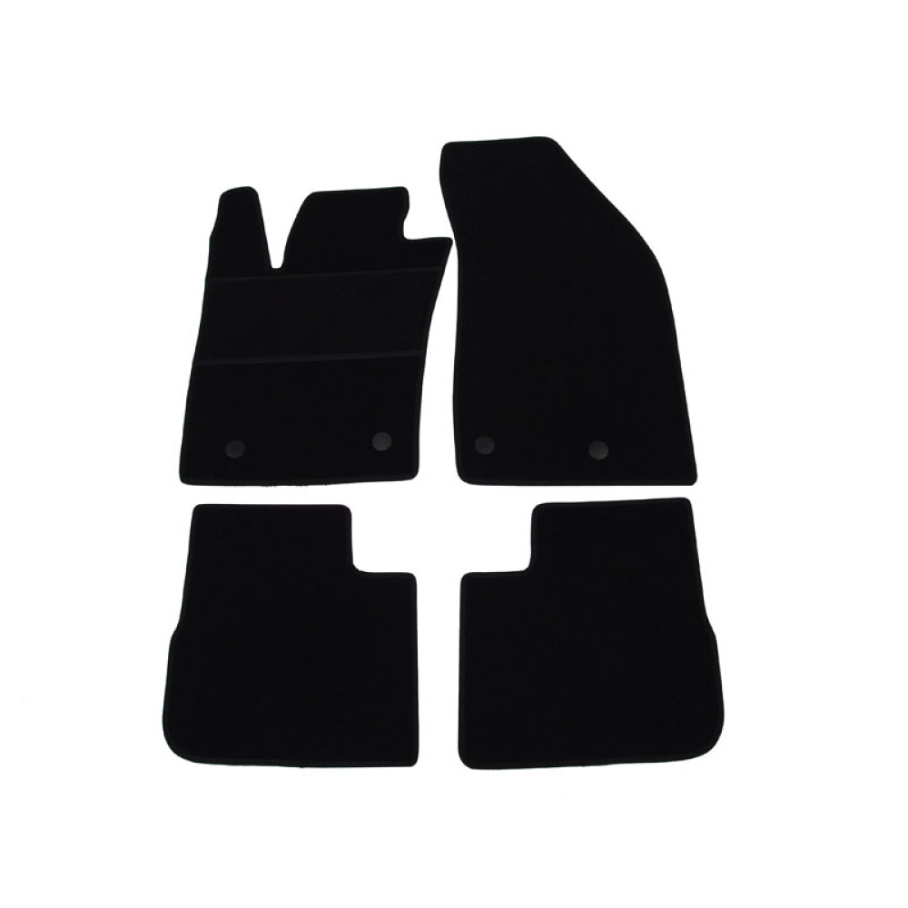 Car textile mats black FIAT TIPO (2016-...) ELEGANT