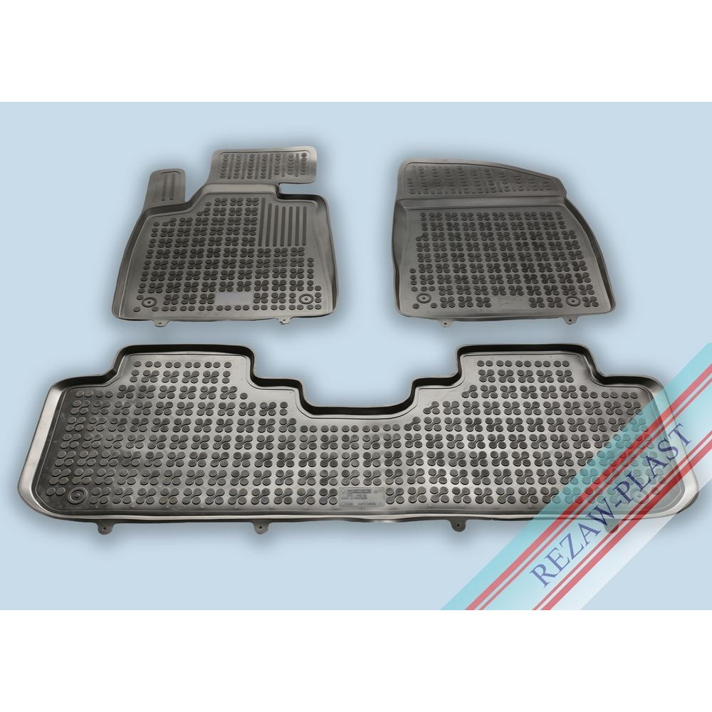 Car rubber floor mats black LEXUS RX (2016-...) 202408
