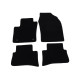 Car textile mats black TOYOTA C-HR (2016-...) LUXE