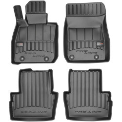 Car rubber floor mats black MAZDA CX-3 (2015-...) 3D FROGUM
