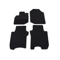 Car textile mats black HONDA JAZZ (2008-2014) ELEGANT
