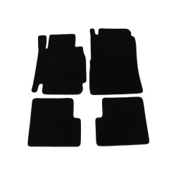 Alfombrillas textiles negras para coche MB Clase G W463 (2012-...) LUXUS