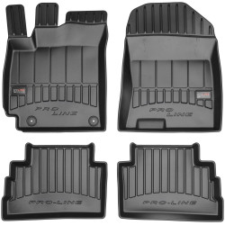 Alfombrillas de goma negras para coche HYUNDAI KONA (2017-...) 3D FROGUM