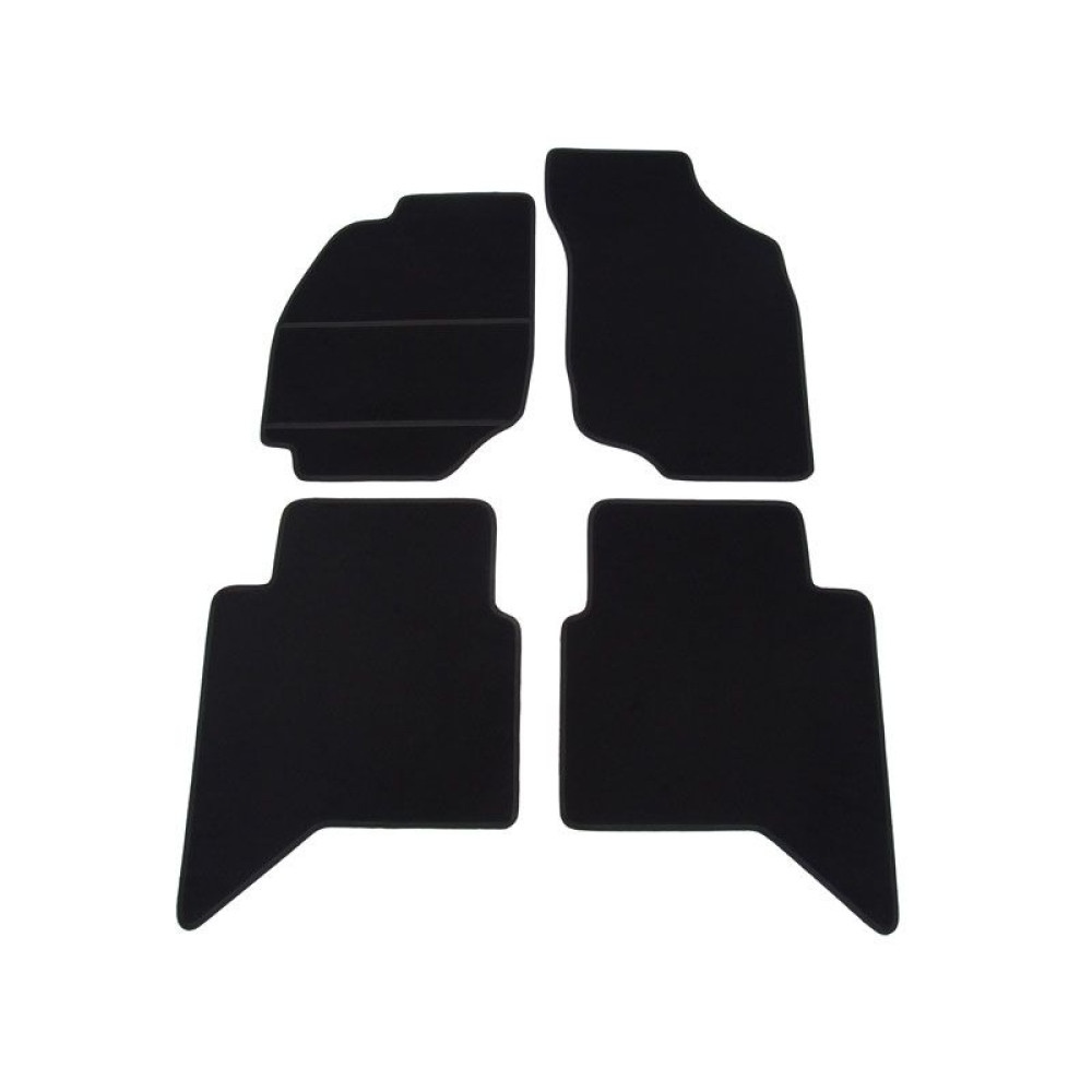 Car textile mats black TOYOTA HILUX(2005-2015) ELEGANT