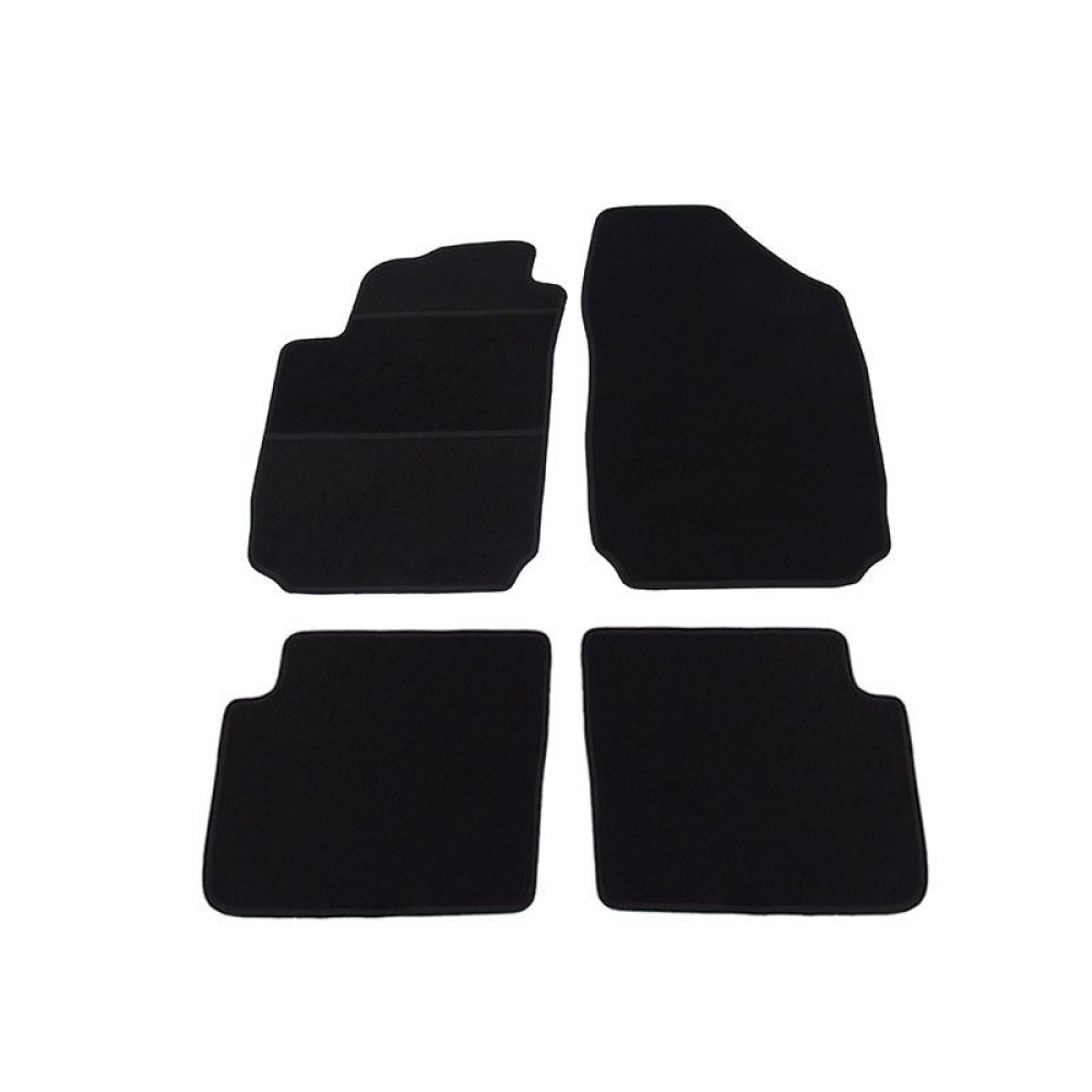 Car textile mats black FIAT STILO (2001-2007) ECONOMIC