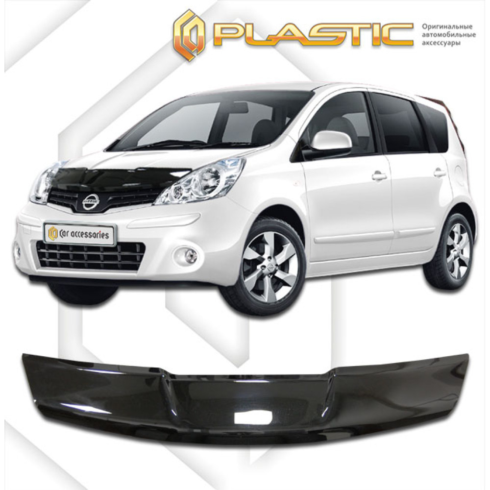 Hood deflector NISSAN NOTE (2010-2013) CA-PLASTIC