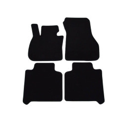 Alfombrillas textiles para coche negras BMW 2 F46 Gran Tourer (2015-...) LUXUS