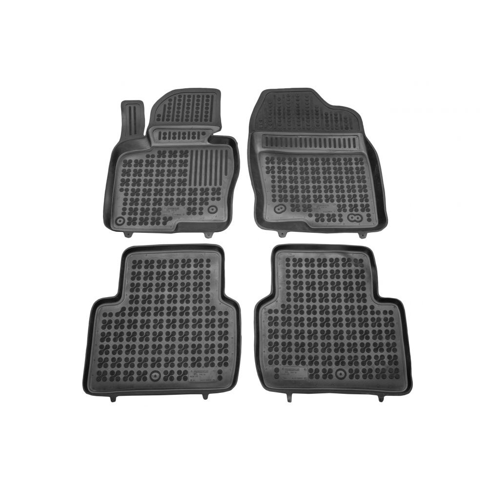 Car rubber floor mats black MAZDA CX-5 II (2017-...) 200816