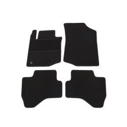 Car textile mats black TOYOTA AYGO (2005-2014) ECONOMIC