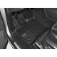 Car rubber floor mats black PEUGEOT RIFTER (2018-...) 3D FROGUM