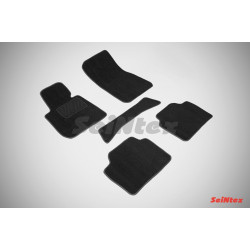 Car textile mats black SEINTEX *TFT* BMW 3 F30/F31 (2012-...)