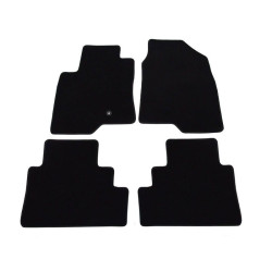 Car textile mats black CHEVROLET CAPTIVA (2006-2011) LUXUS