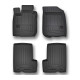 Car rubber floor mats black DACIA DUSTER (2010-2014) 3D FROGUM