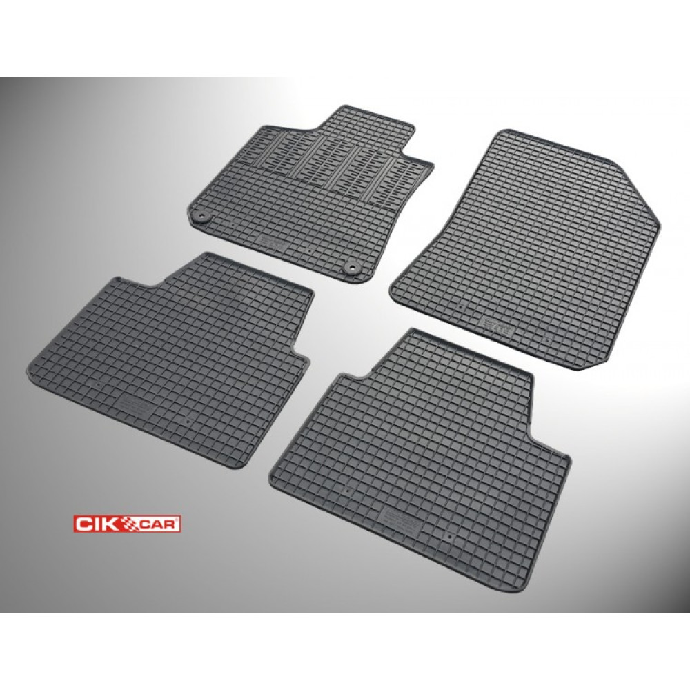 Car rubber floor mats black  PEUGEOT 308 SW (2013-...) C-CAR