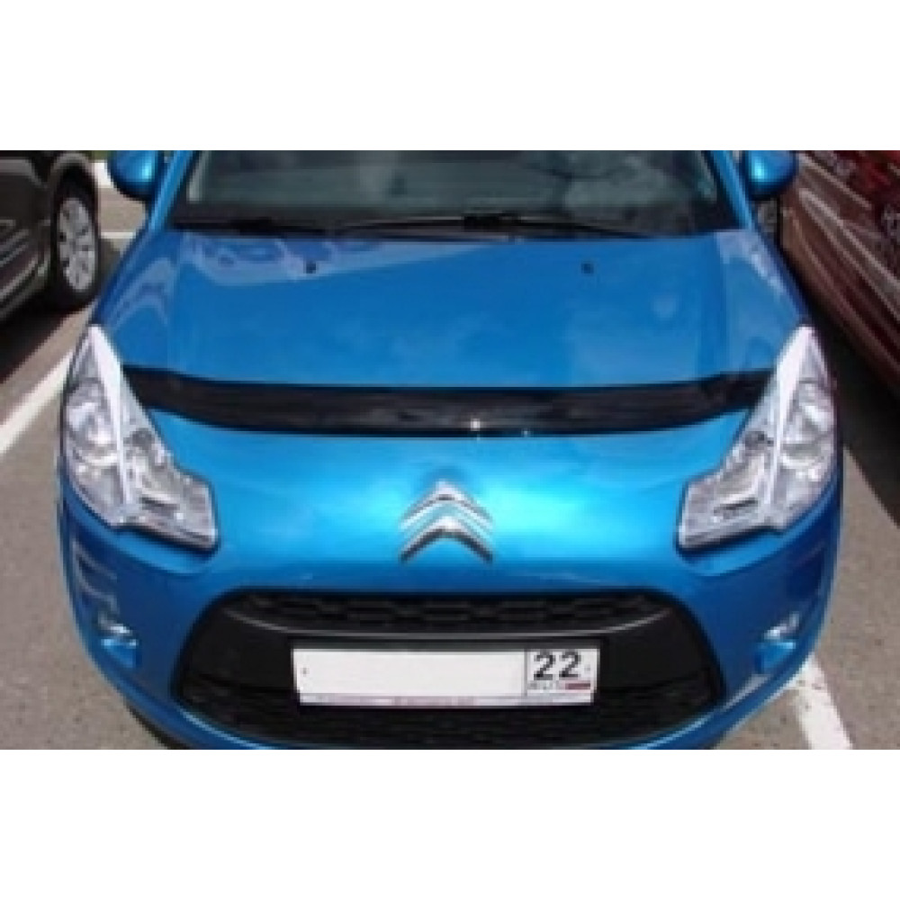 Hood guard black CITROEN C3 II (2009-...)  SIM
